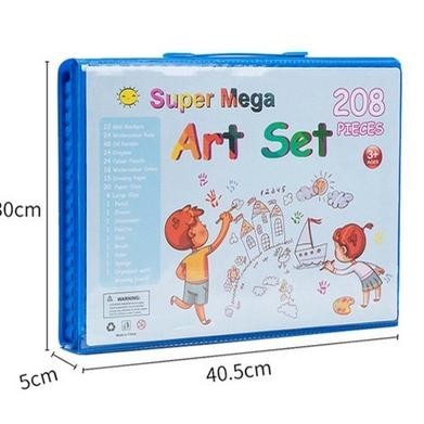 

CRAYON SET 208 PCS PENSIL WARNA MENGGAMBAR MEWARNAI MELUKIS ANAK-ANAK KRAYON CAT CAIR PASTEL KOPER SET LENGKAP KADO ANAK COLOURING GIFT TAKASIMURA STORE TERBARU