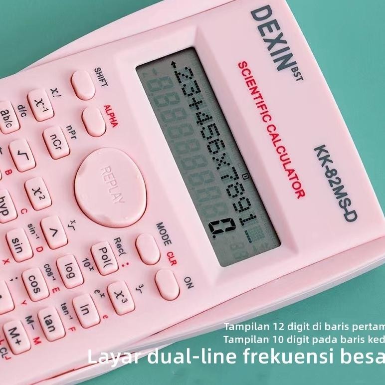 

KALKULATOR COLOR FUNCTION SCIENTIFIC KALKULATOR 24 FUNGSI KALKULASI 3 WARNA 1700 SCIENTIFIC CALCULATOR TERBARU