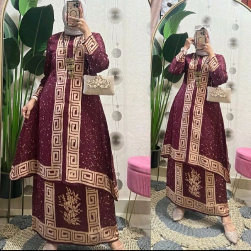 STELAN BATIK SULTAN SUTRA VISCOSE