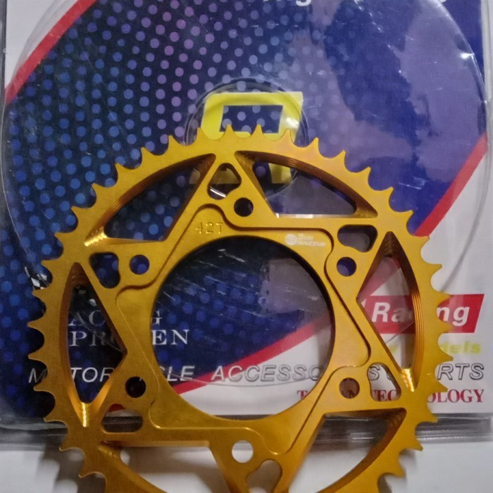 Gir Gear Belakang Vixion Byson Scorpio 42 428 Almu Alloy Sum Racing