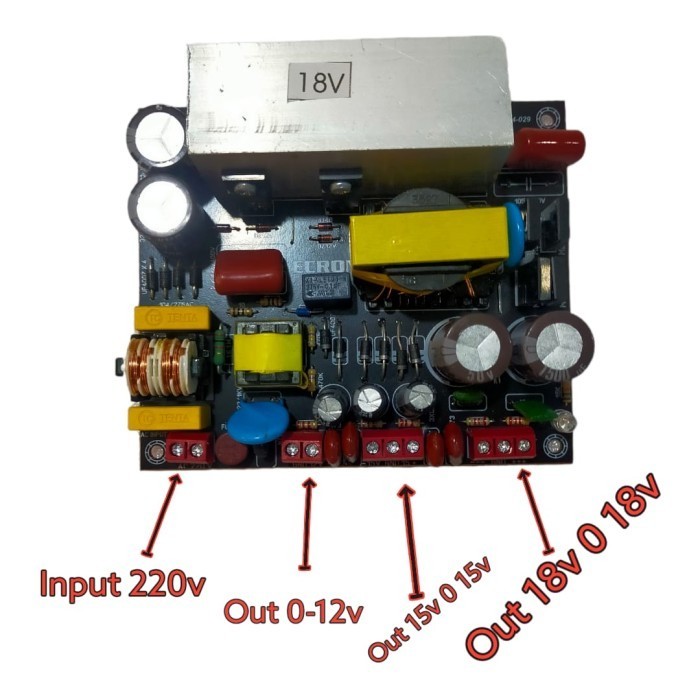Trafo Switching Amplifier 10A 8A 6A Trafo Audio Switching