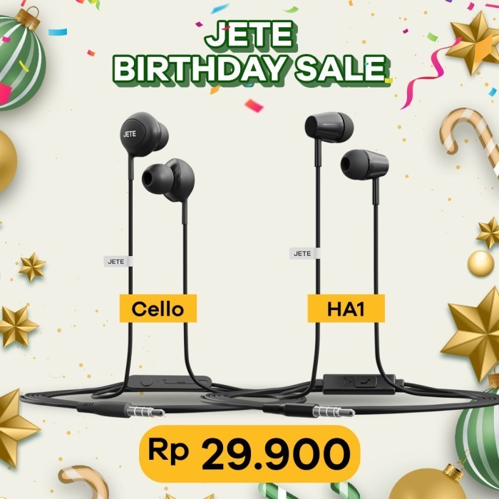 [Bundling] Headset Jete Cello + Pouch Headset + Headset Jete Ha1