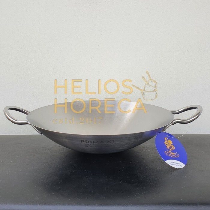 Wajan Ggorengan Kuali 30Cm Bima Prima X1 Asian Wok