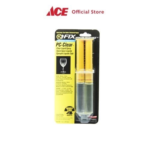 

Ace - Pc Clear Lem Cairan Perekat Epoxy Dengan Suntikan 25 Ml