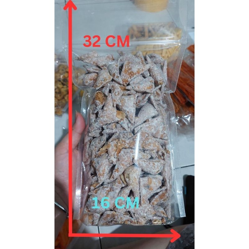 

RAJA MANIS 200 GRAM, SNACK GULA, SNACK SEGITIGA MANIS, RAJA MANIS GARING // SNACK MANIS MITRACEMILANID