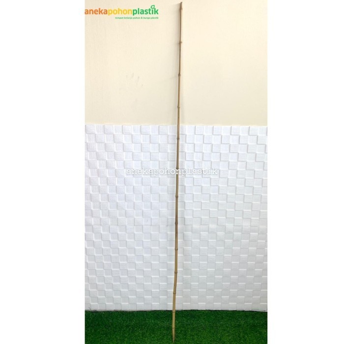 4Pcs Batang Bambu Cendani Ornamen Lurus 150-170Cm