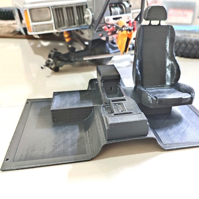 FLOOR DECK INTERIOR RC HARDBODY CHEROKEE XJ COMMANCHE SCALE 1/10 AXIAL