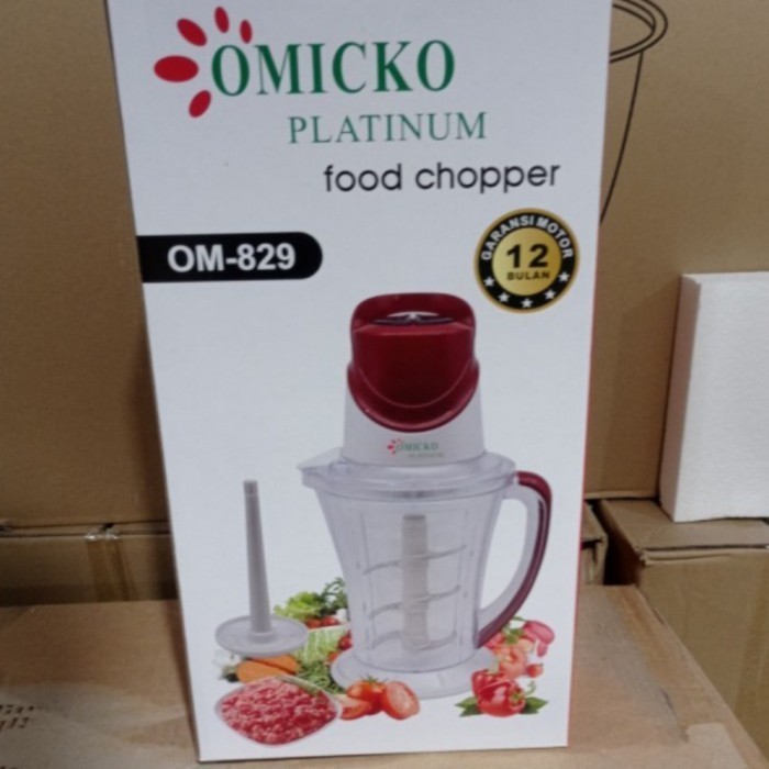 Food Chopper Omicko Om 828 829 - Food Processor Om828 829 Original