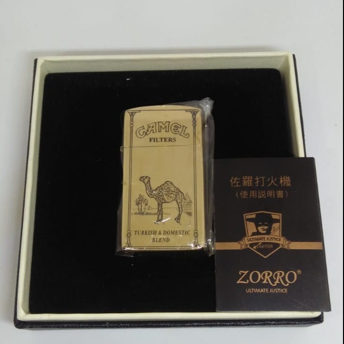 Zorro Camel Slim Original Lighter Pure Chopper Model Unta