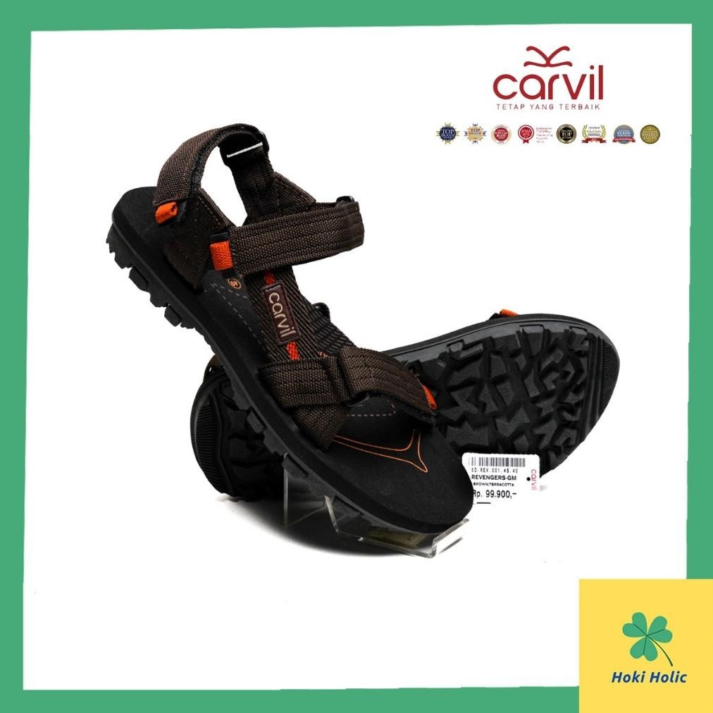 SANDAL GUNUNG PRIA CARVIL - SEPATU SANDAL PRIA GUNUNG CARVIL ORIGINAL ANTI SLIP - SENDAL GUNUNG PRIA