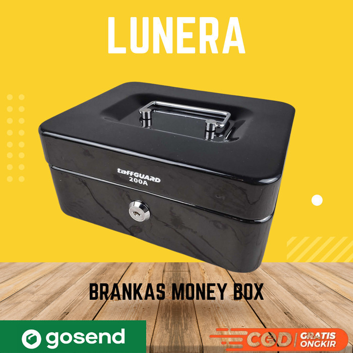 Ready Tempat Penyimpanan Uang Cash Brankas Money Box Uang Cash
