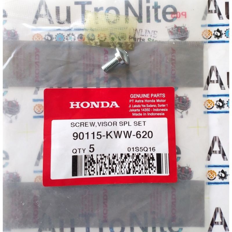 Screw Visor Spl Set – New CBR 150R K45G, CBR150R K45A & Revo 110