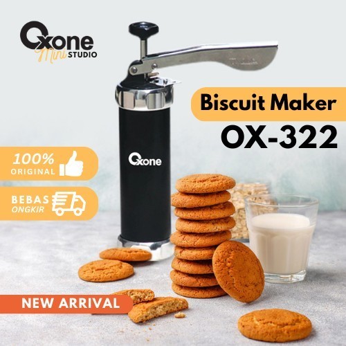 

KP230 OXONE OX-322 Biscuit Maker OX322 cetakan Kue kering dan cookies OBRAL