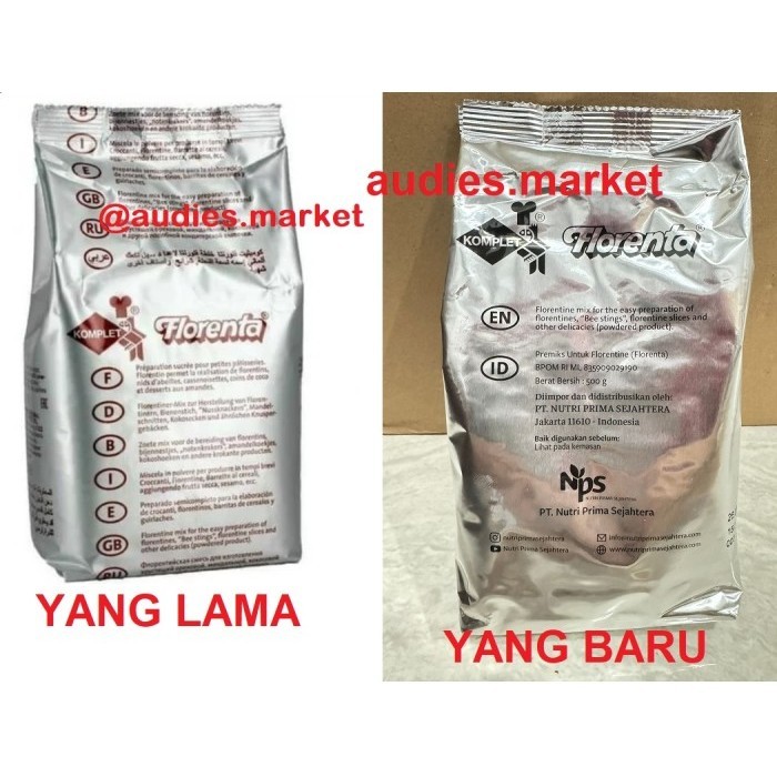 

GJ460 Tepung Florenta / Bahan FLORENTINE COOKIES Satuan Ecer Pilih CUCI GUDANG