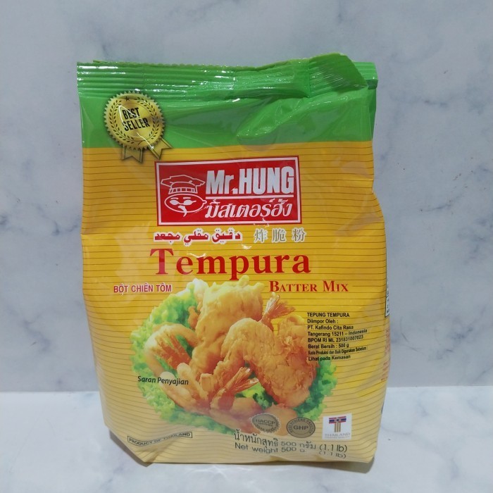 

RB575 Tepung tempura batter mix flour ( thailand ) 500 gram NEW