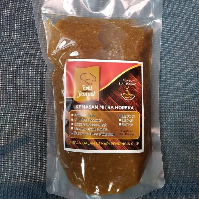 

PT673 Bumbu Masak Instant Ramen Kuah Koki Jempol 1000 gr GRATIS ONGKIR