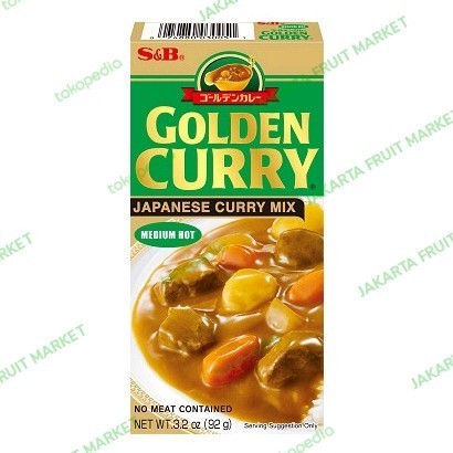 

HG350 (BAHAN MASAKAN) GOLDEN CURRY SAUCE MIX MEDIUM HOT 92G PROMO