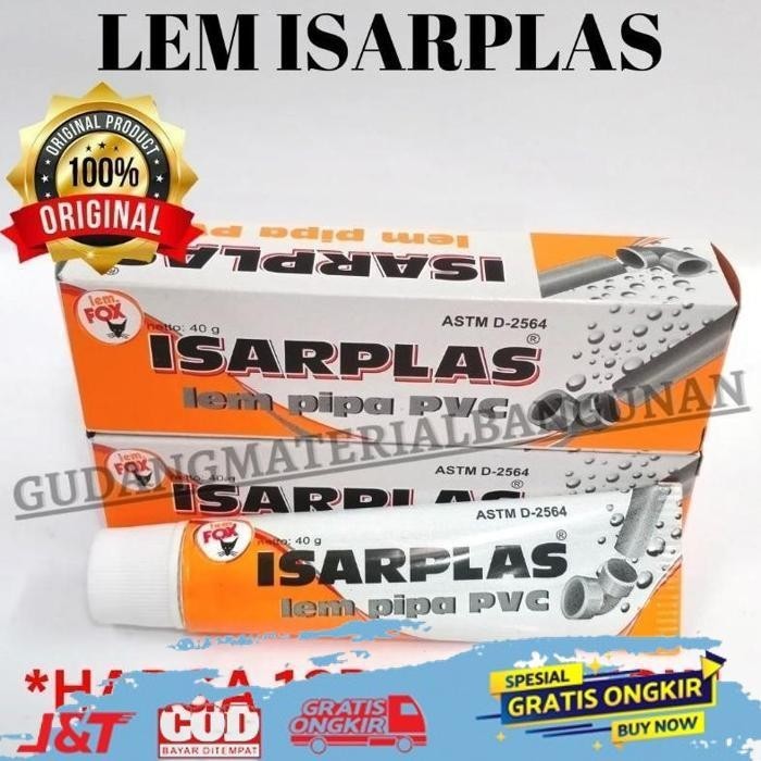 

DISCOUNT [12PCS ORIGINAL] LEM PIPA PVC ISARPLAS / LEM ISARPLAS / LEM PVC 1 PACK 1 SLOP 1 LUSIN 12PCS 1PACK DISCOUNT