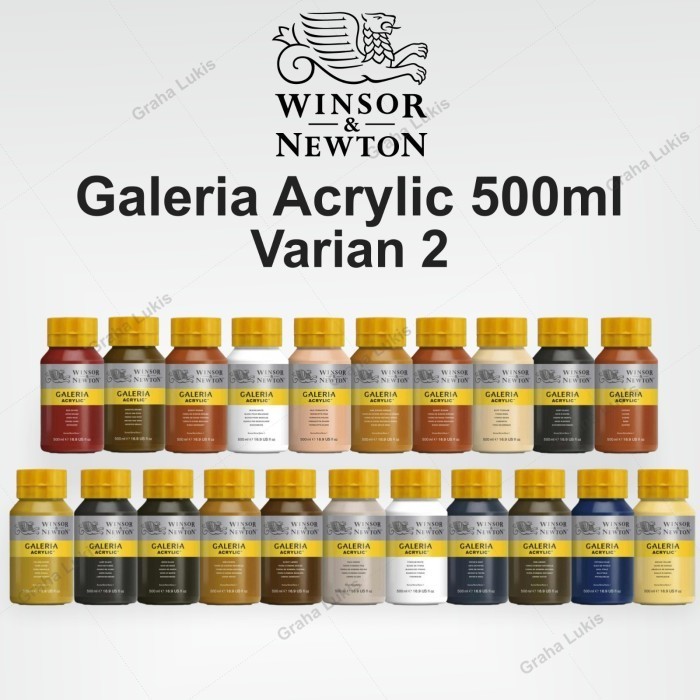 

Winsor & Newton Galeria Acrylic 500 Ml Varian 2 -Anza Wahda