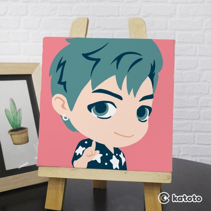 

Bts Tiny Tan Dynamite Paint Rm Jin Suga J-Hope Jimin V Jung -Anza Wahda