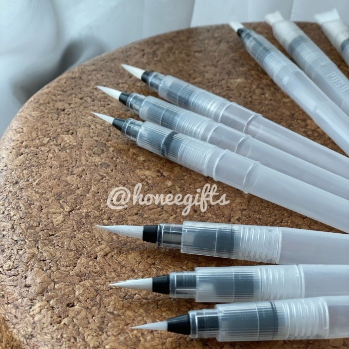 

Kuas Watercolor Round Brush Latihan Gambar Cat Air Kado Praktis -Anza Wahda