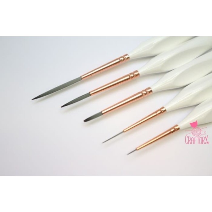

Mont Marte Detail & Liner Brush Set 5Pcs -Anza Wahda