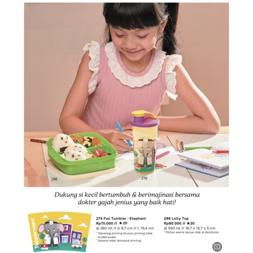 Botol Minum Anak Tupperware Fun Tumbler