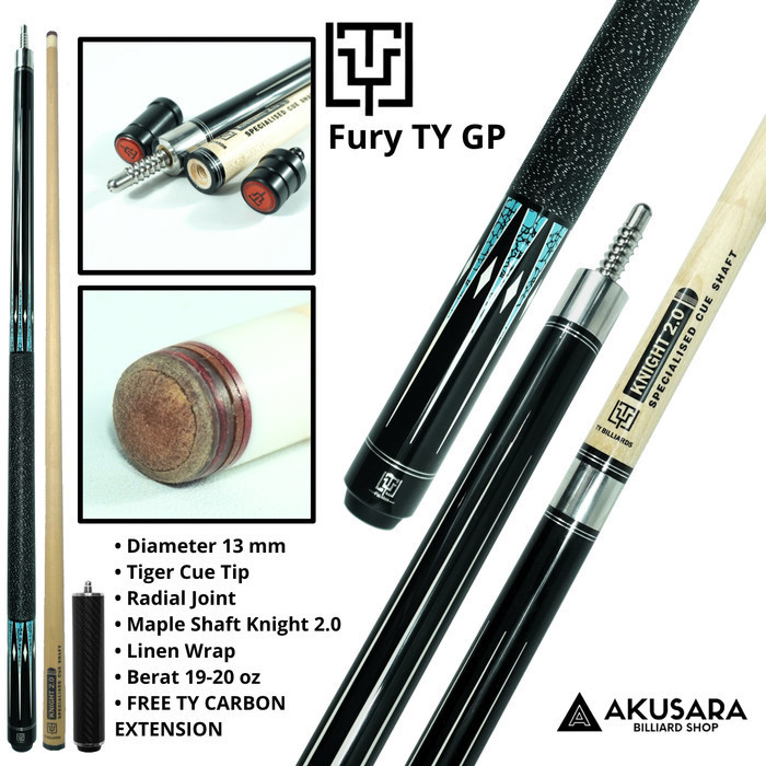 TY GP Series by Fury Cue Stik Billiard