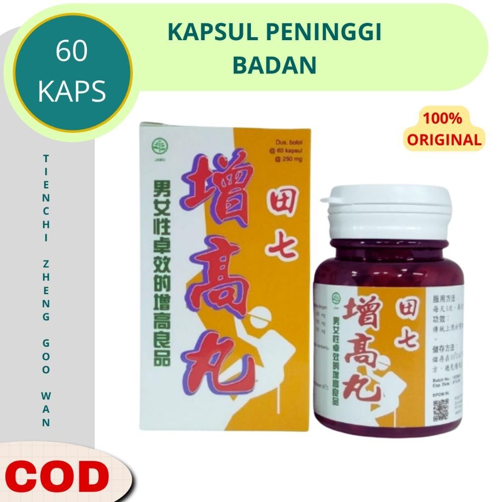 Obat Kapsul Peninggi Badan Tienchi Zheng Goo Wan