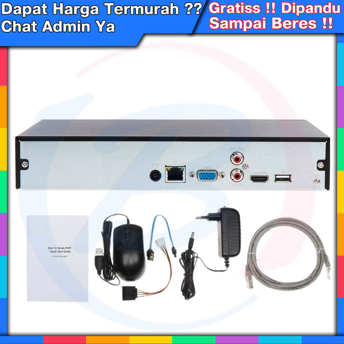 Nvr 4Ch Dahua Nvr1104Hs-S3/H 2Mp Support Onvif & Ipcam Audio
