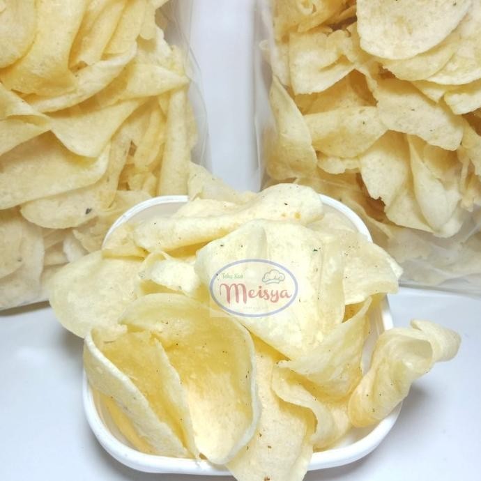 

BIG SALE KERIPIK SINGKONG ASIN GURIH / SINGKONG GETUK ORIGINAL 500 GRAM !!!!!