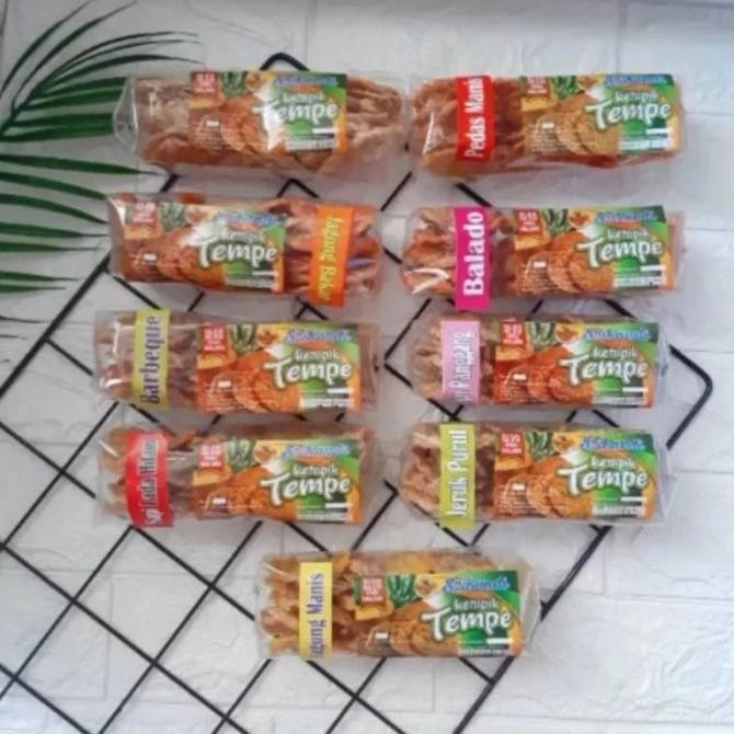 

TERBARU KERIPIK TEMPE OLEH2 KHAS MALANG 1 DUS ISI 12 !!!!!