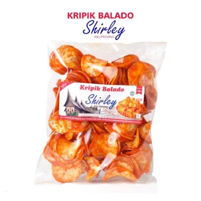 

TERBARU KRIPIK BALADO SHIRLEY BULAT 500GR/KRIPIK BALADO/ASLI PADANG/BALADO !!!!!