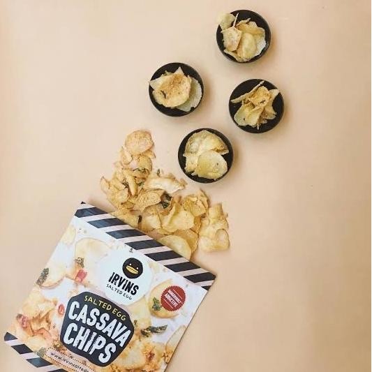 

NEW PRODUK IRVINS SALTED EGG CASSAVA CHIPS (105 GR) [SMALL] !!!!!