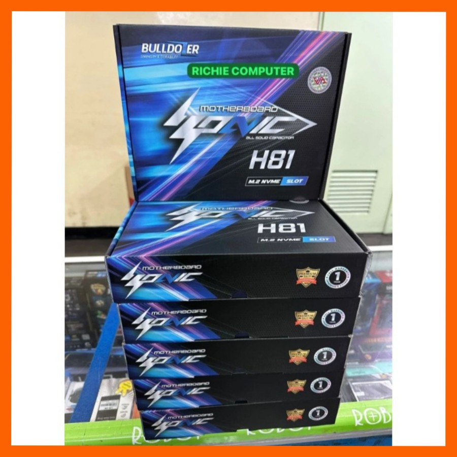 MOTHERBOARD BULLDOZER H81 DDR3 M. 2 NVME LGA 1150