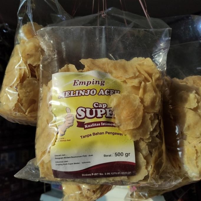 

TERBARU EMPING MELINJO ACEH 500G - EMPING ACEH CAP SUPER !!!!!