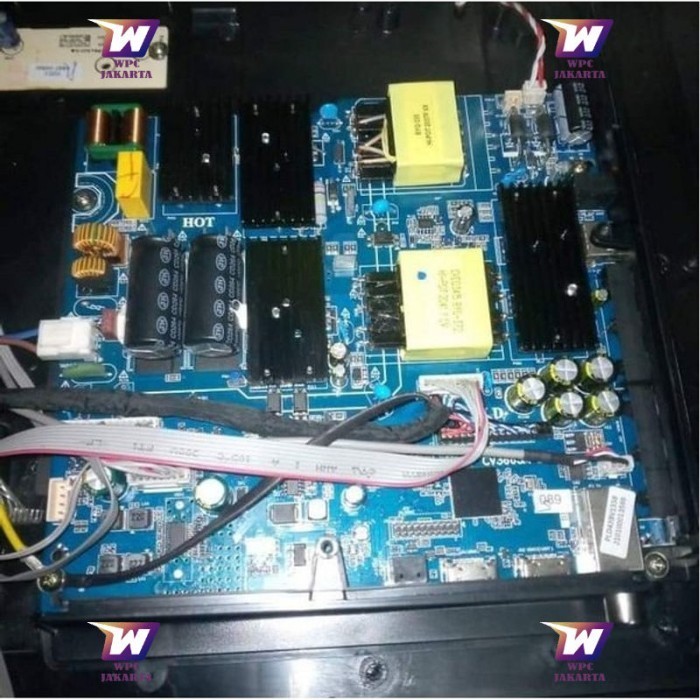 MESIN MB MAINBOR MAINBORD MODUL TV POLYTRON 43BV1558 PLD 43BV1558