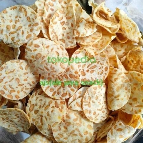 

TERBARU CEMILAN KERIPIK TEMPE SAGU OVEN GURIH 1KG SNACK KILOAN !!!!!