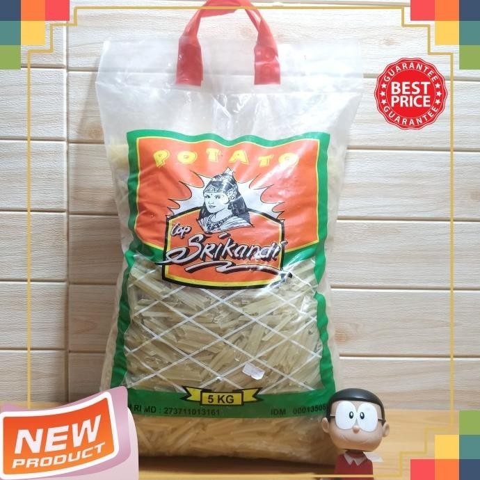 

NEW PRODUK STIK KENTANG POTATO STICK SRIKANDI 5 KG !!!!!