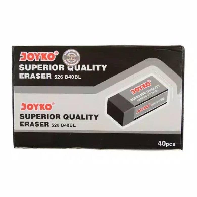 

Promo Hemat (1Pcs) Penghapus Hitam Eraser Pensil Joyko 526 B40Bl Kecil Cuci Gudang