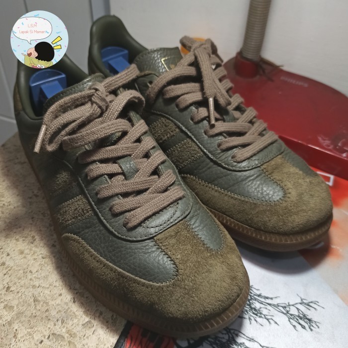 ADIDAS SAMBA OG FT GREEN ORIGINAL