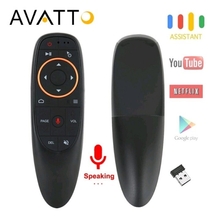 Ready Mouse wireless Remot Voice Android TV Box