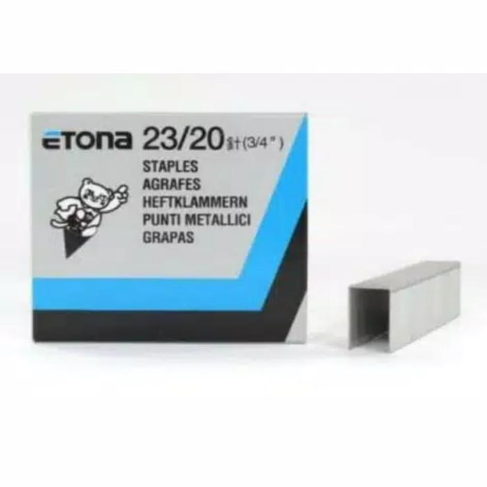 

Baru Isi Staples Etona 23/20 Refil Stapler Etona 3/4" High Quality