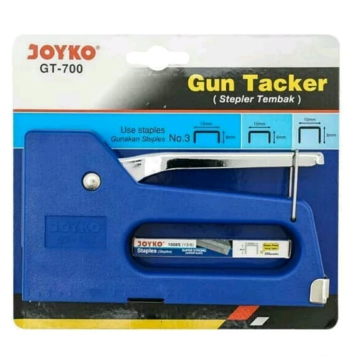 

Termurah Stapler Tembak Gun Tacker Joyko Gt700 / Staples Tembak Isi Staples Bergaransi