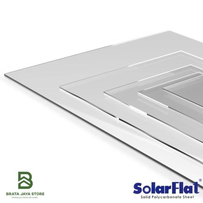 Solarflat 3Mm Solar Flat Solartuff Solid Solar Tuff Atap Polycarbonate