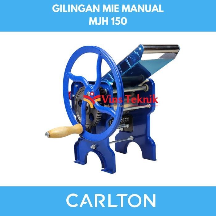 MESIN GILINGAN MIE MANUAL 150MM CARLTON MJH150 NOODLE MAKER MJH 150