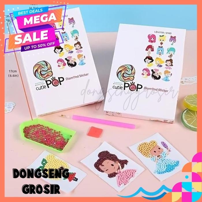 

CUTIE POP DIAMOND STIKER / ALAT LUKIS ANAK BEST PRODUCT