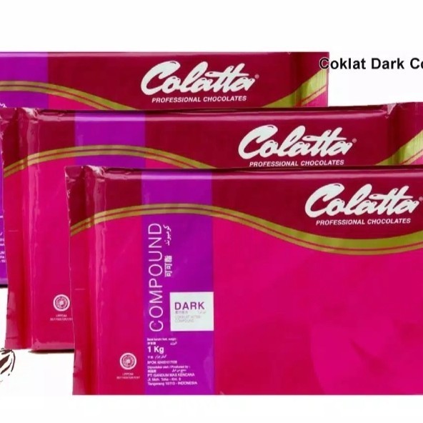 

Ready coklat colatta compound dark 1 kg