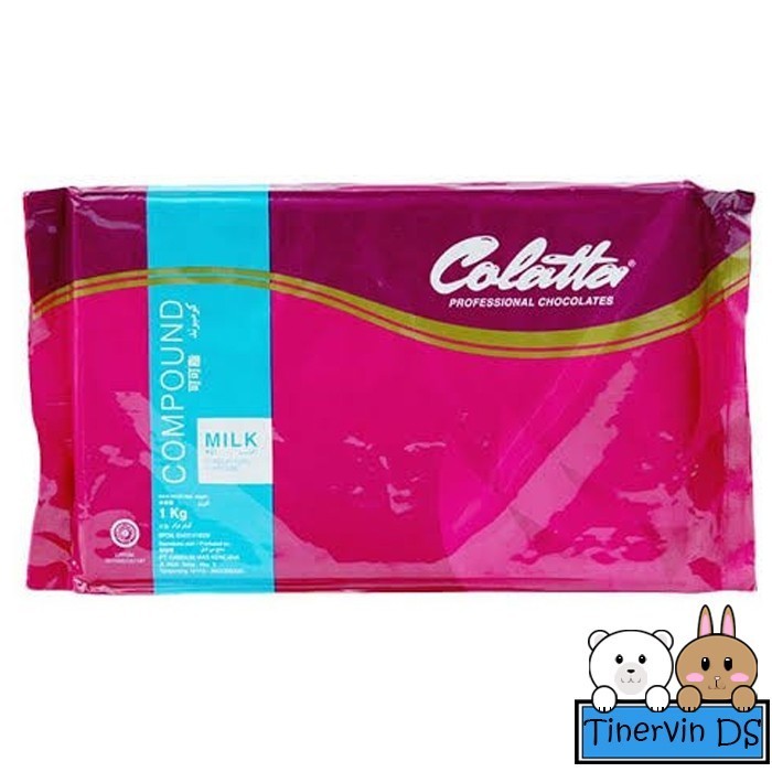 

Ready Milk Compound / Coklat Blok Susu - Colatta - Kemasan 1kg
