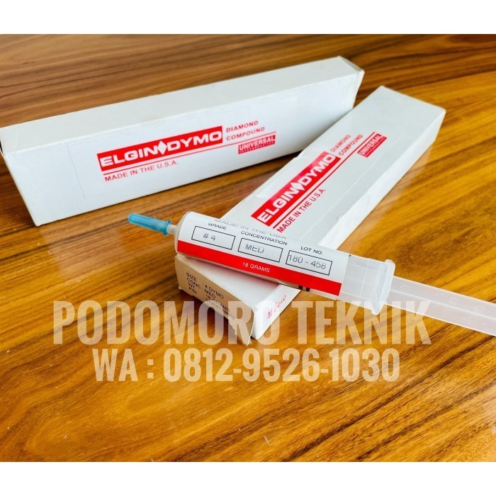 

Ready ELGIN DYMO Diamond Compound Made in USA Grade 3000 18Gr